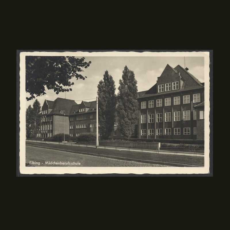 186P- Elbląg (Elbing) - Mädchenberufsschule - a