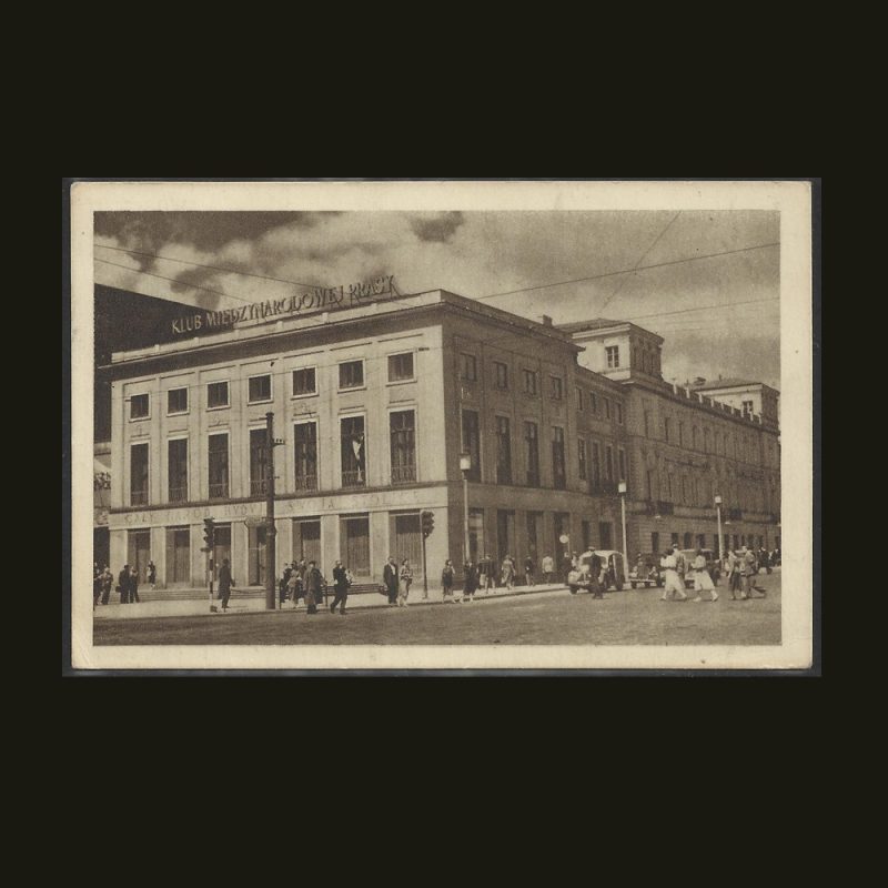 195P- Warszawa - Klub Międzynarodowej Prasy - a