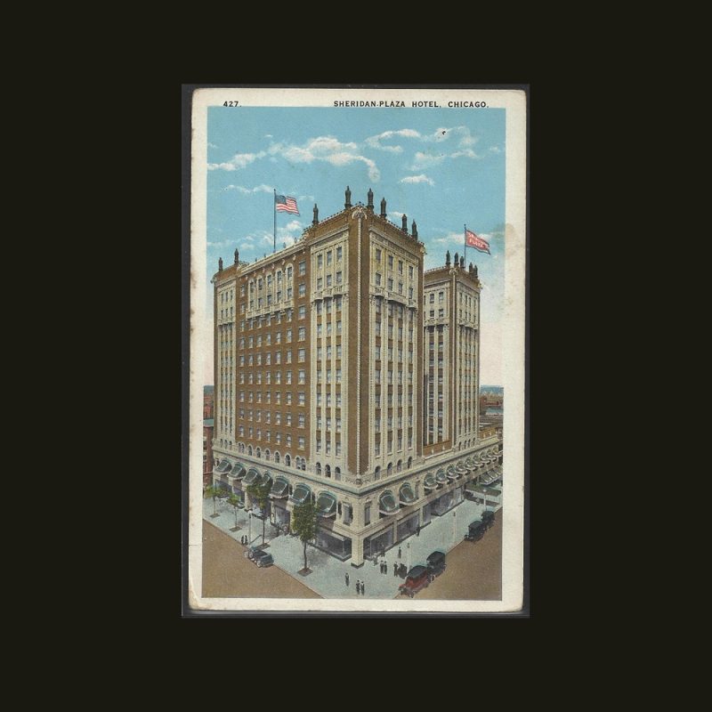 226P- Chicago - Sheridan Plaza Hotel - a