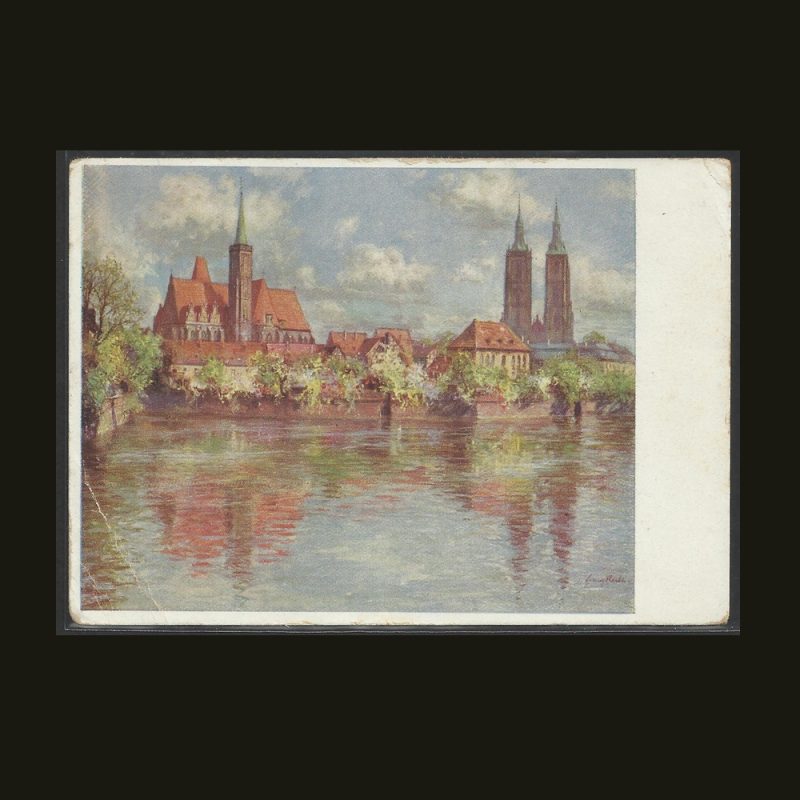 316P - Wrocław (Breslau) - Der Dom und die Kreuzkirche - a