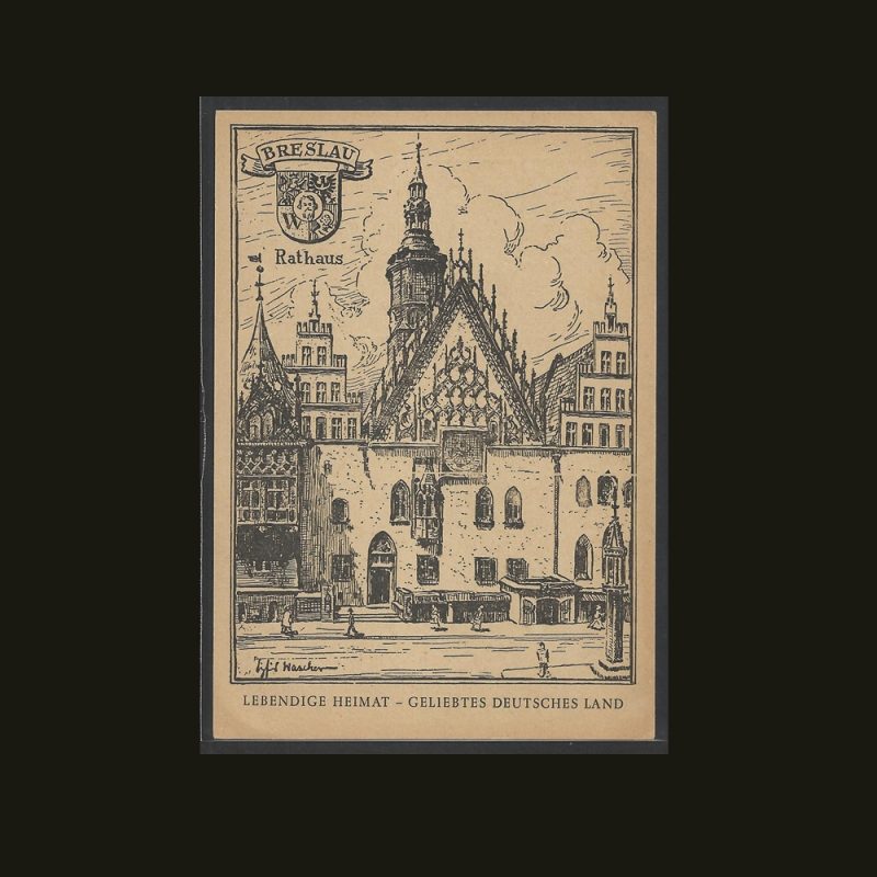 320P - Wrocław (Breslau) - Rathaus - a