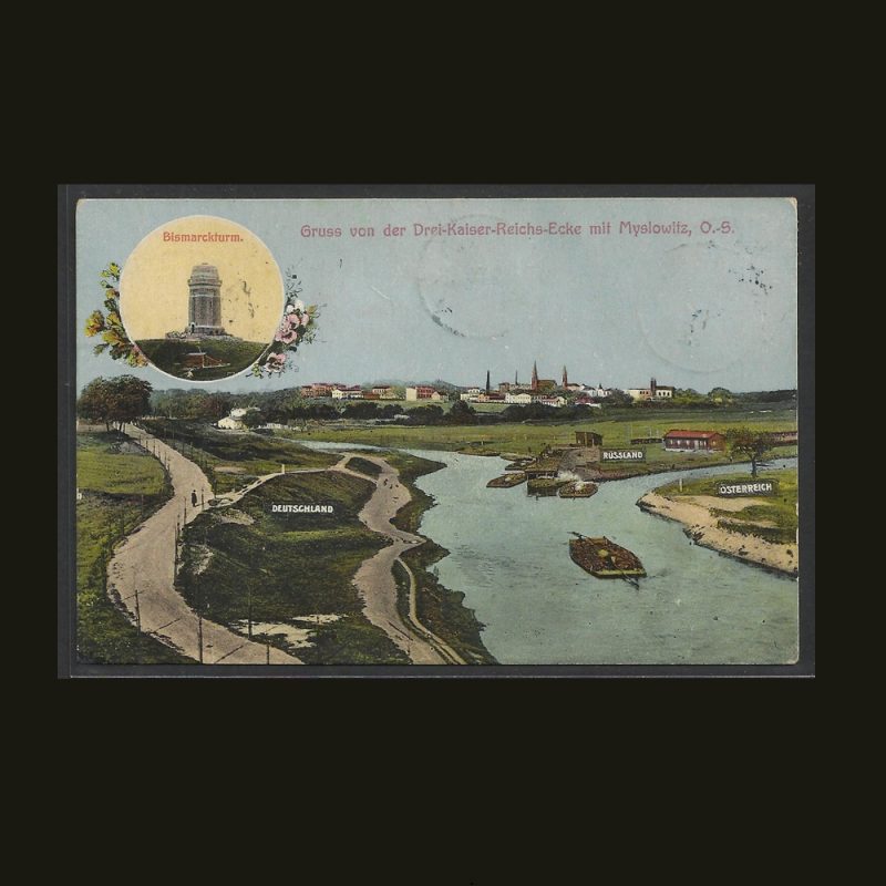 413P - Mysłowice (Myslowitz) - Trójkąt Trzech Cesarzy - a
